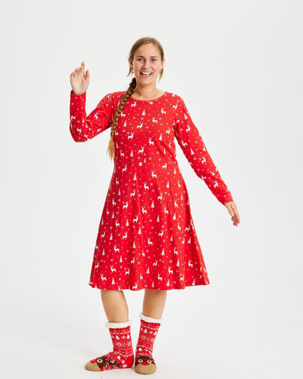 Red Holiday Dress for Kids