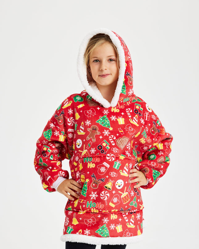 Crazy Dreamhoodie in Red for Kids