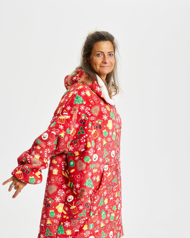 Crazy Red Dream Hoodie