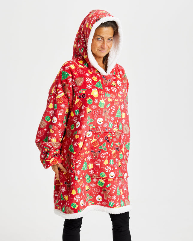 Crazy Red Dream Hoodie