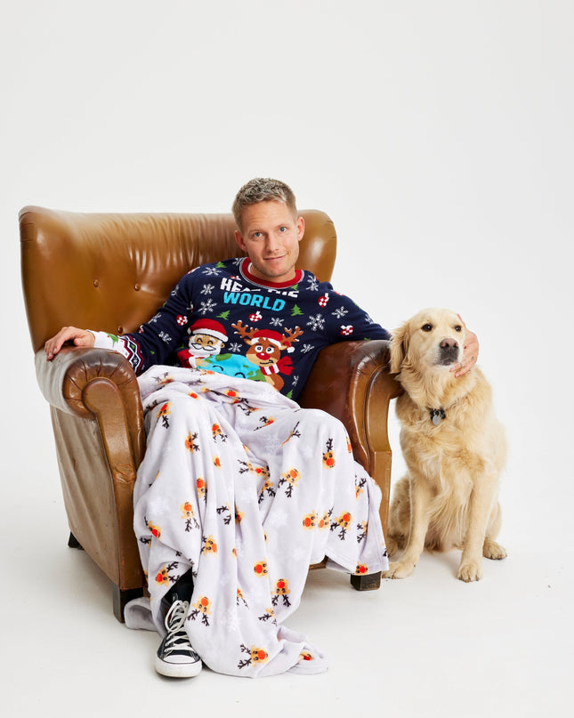 Weihnachtsdecke für Kinder