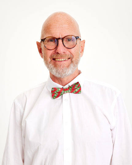 Red and Green Christmas Bow Tie for Kids