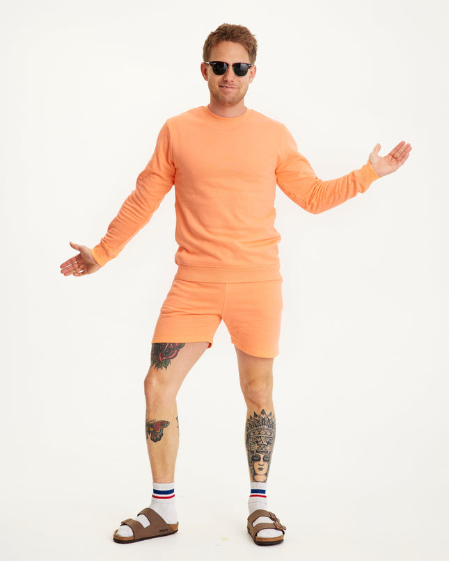 Sommer-Set – Pfirsichfarbene Loungewear für warme Tage