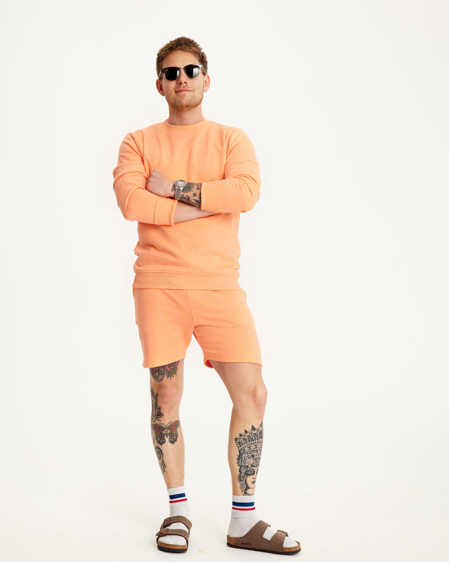 Sommer-Set – Pfirsichfarbene Loungewear für warme Tage