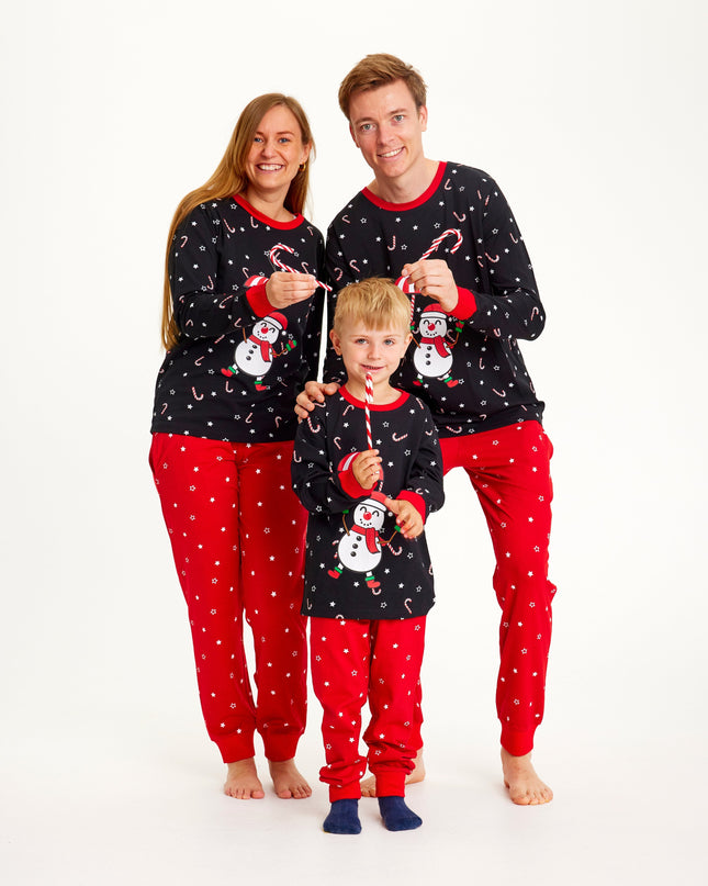 Flying Snowman Pajamas - Kids