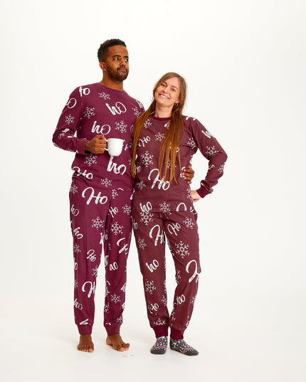 HO HO HO Christmas Pajamas for Men