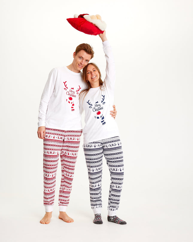 Cute Red Christmas Pajamas for Men