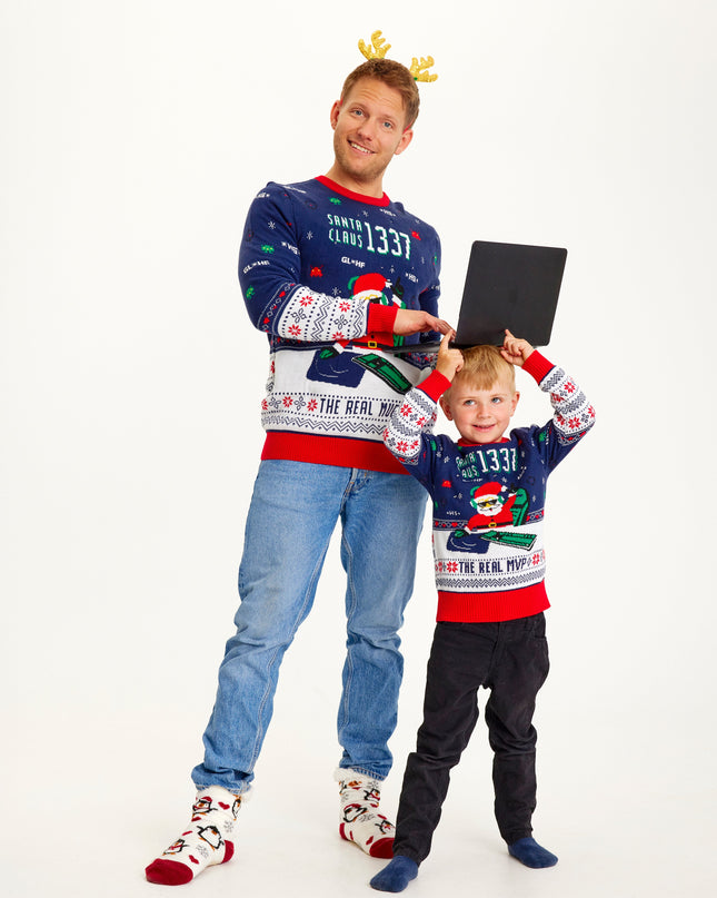 The Real MVP Men's Christmas Sweater