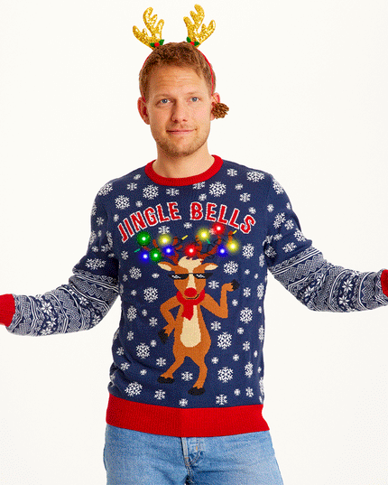 Jingle Bells Pullover - Herren