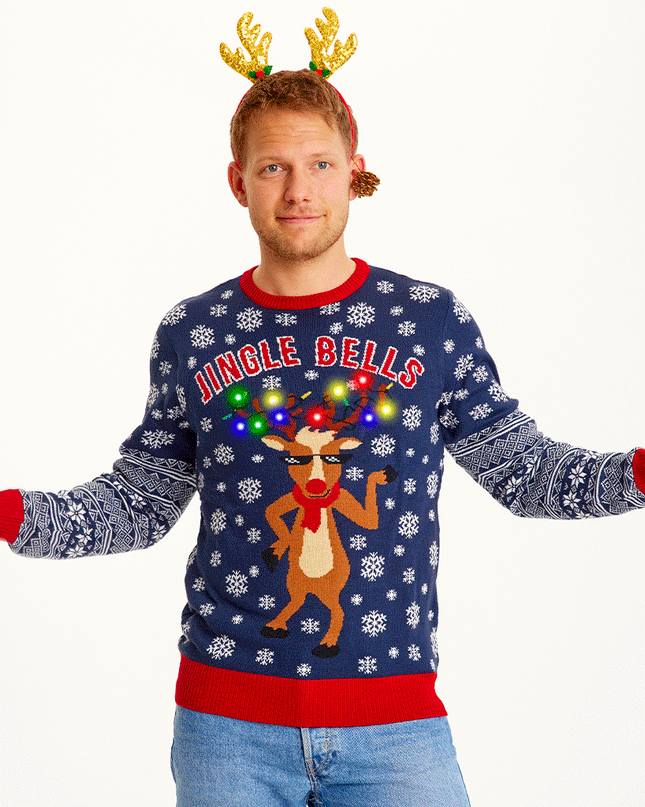 Jingle Bells Pullover - Herren