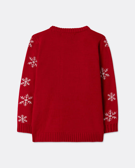 Kids' Lama Christmas Sweater