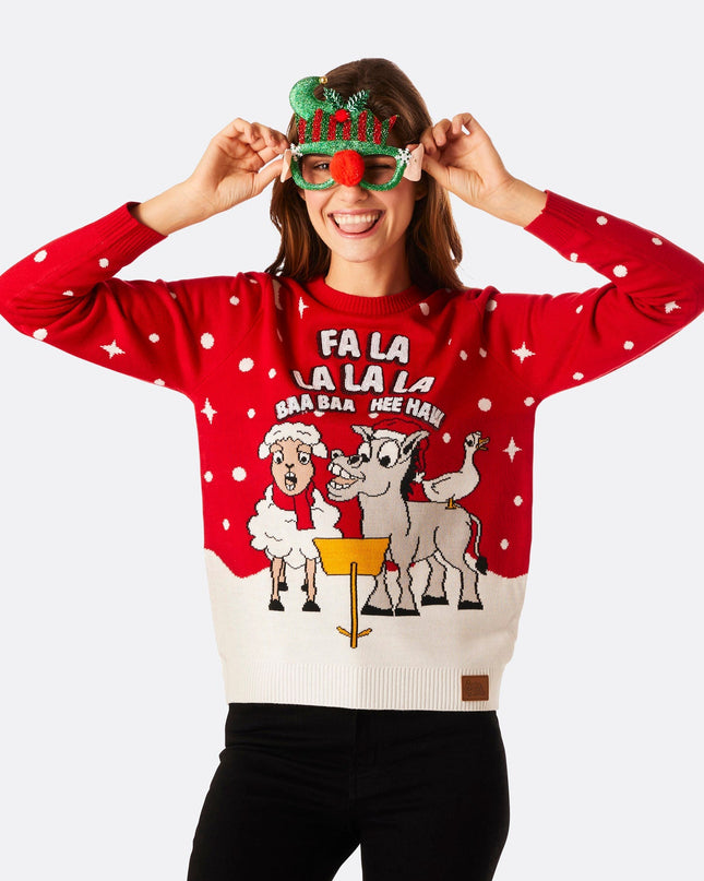 Women's Baa Baa Christmas Sweater