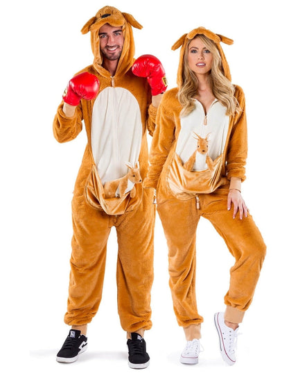 Matching Kangaroo Couples Costumes