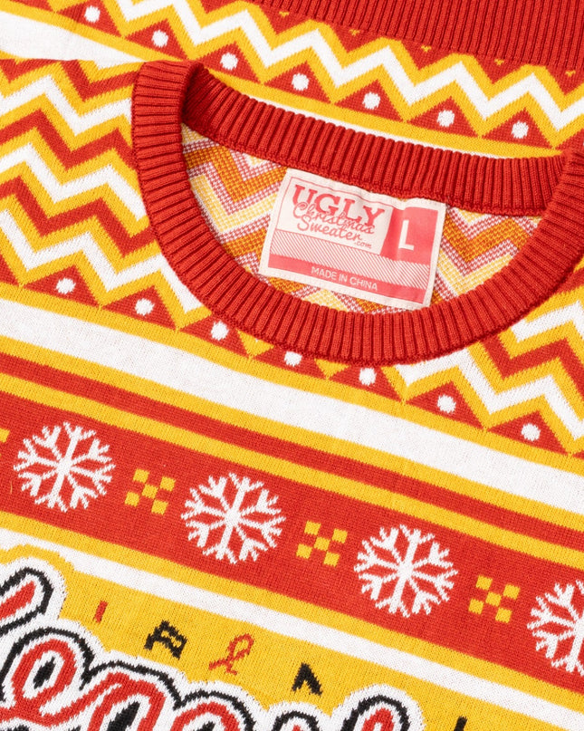 Kenosha Kickers Bandlogo Hässlicher Weihnachtspullover