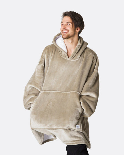 HappyHoodie Khaki für Erwachsene – Vielseitige Loungewear