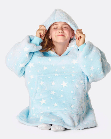 Kids' Blue Stars HappyHoodie