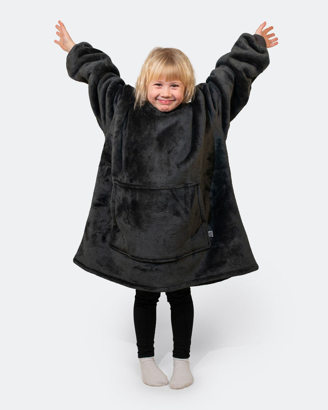 Grauer HappyHoodie Loungewear für Kinder