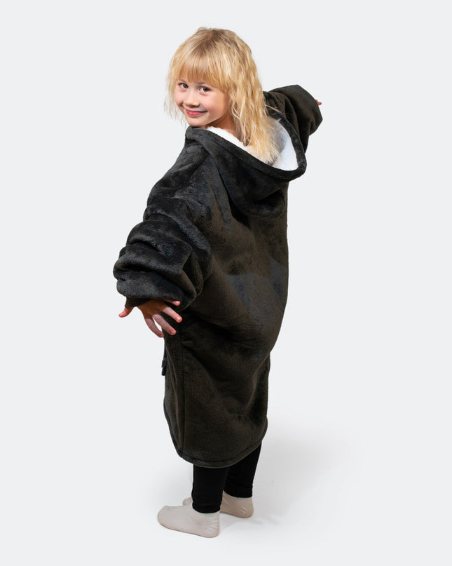 Grauer HappyHoodie Loungewear für Kinder