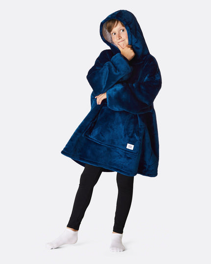 Kinder-HappyHoodie in Marineblau