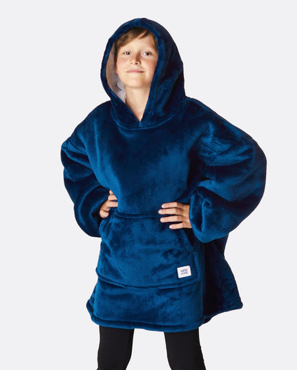 Kinder-HappyHoodie in Marineblau