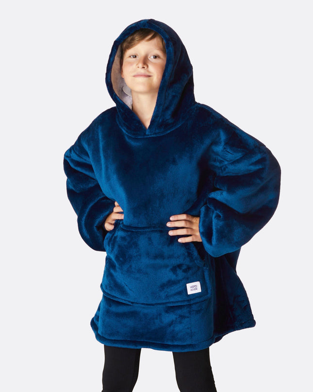 Kinder-Loungewear mit marineblauem HappyHoodie