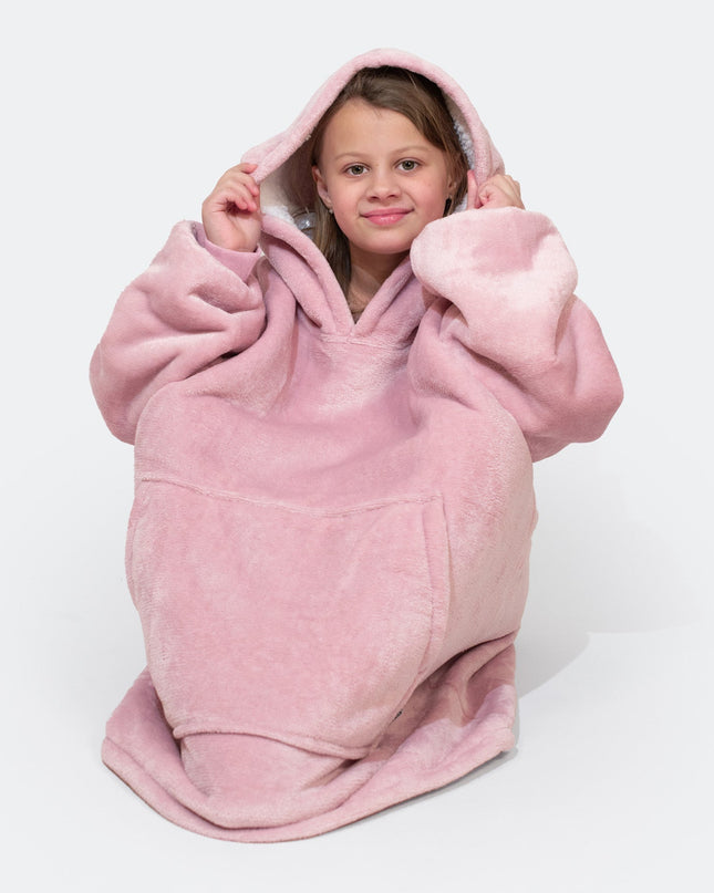 Pinker HappyHoodie für Kinder