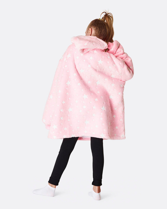 Pink Stars HappyHoodie für Kinder