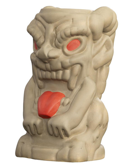 Krampus-Tiki-Becher für Feiertagsfeiern