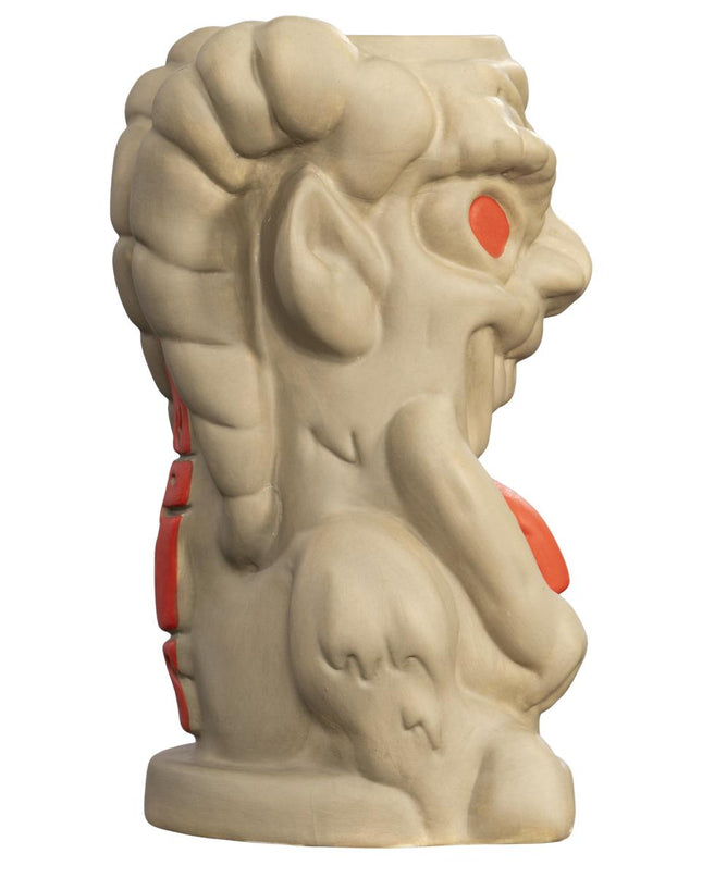 Krampus-Tiki-Becher für Feiertagsfeiern