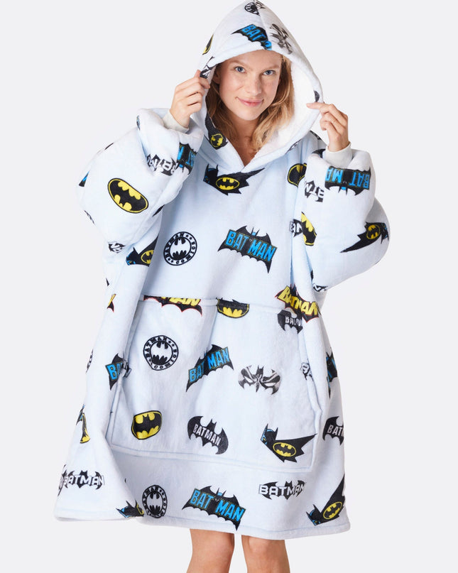 Hellblauer Batman HappyHoodie