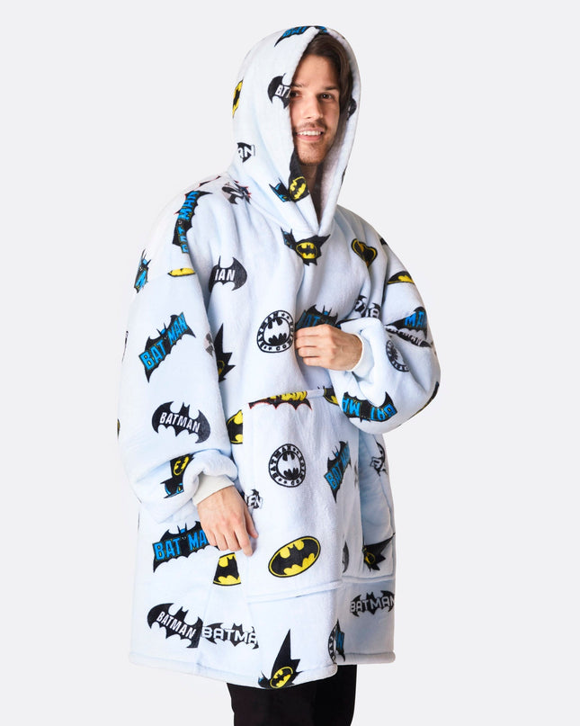 Hellblauer Batman HappyHoodie