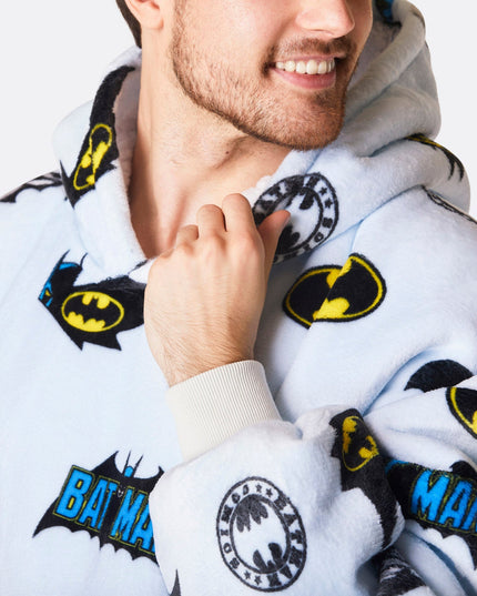 Hellblauer Batman HappyHoodie