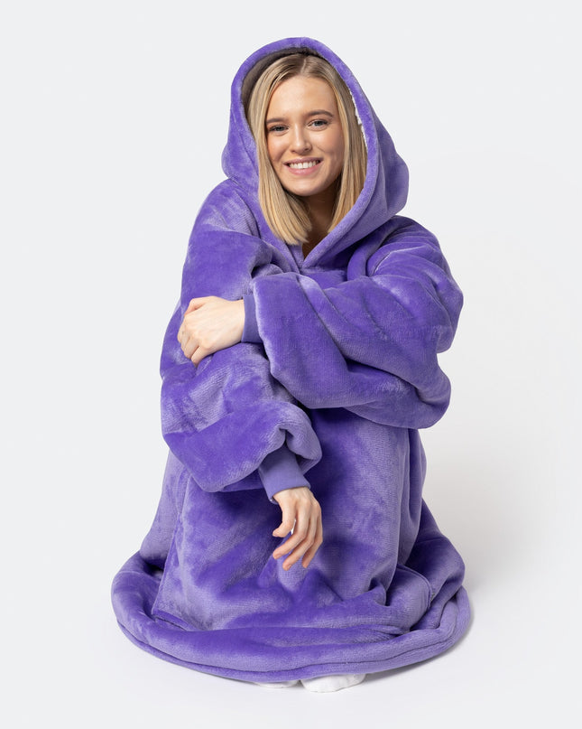 Lilla HappyHoodie – Stilvolle Loungewear für Damen und Herren