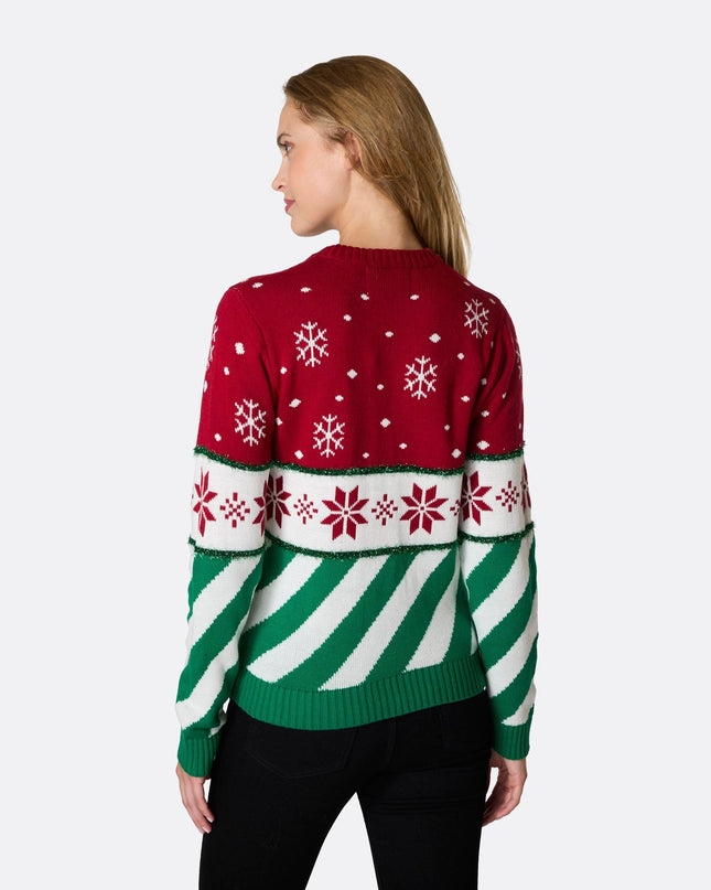 Women's Merry Xmas Christmas Sweater for Holiday Spirit