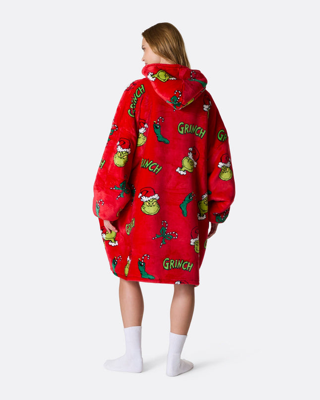 Grinch Red HappyHoodie