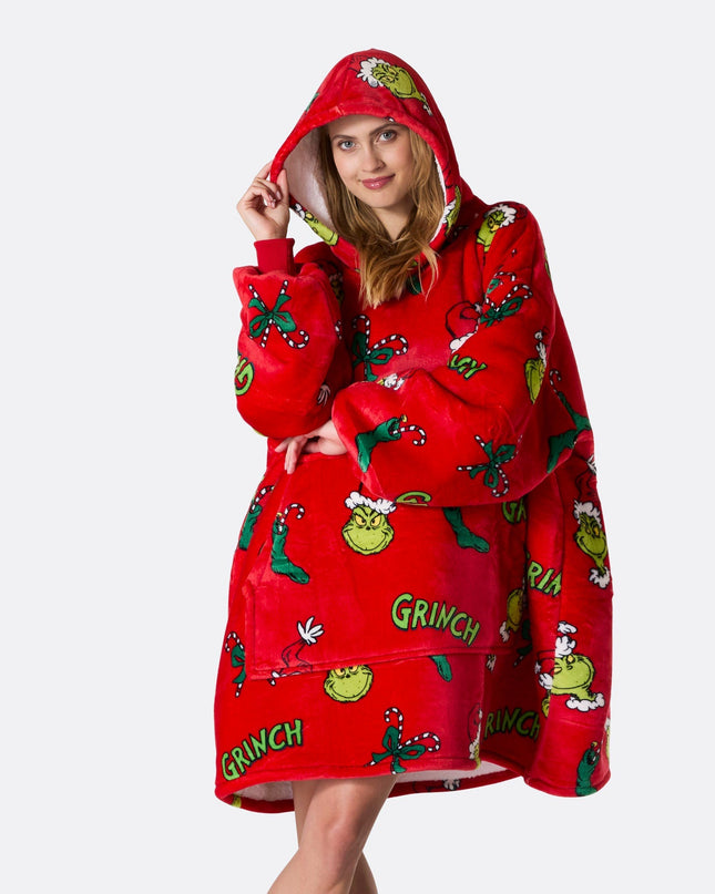 Der Grinch Red HappyHoodie