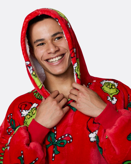 Der Grinch Red HappyHoodie