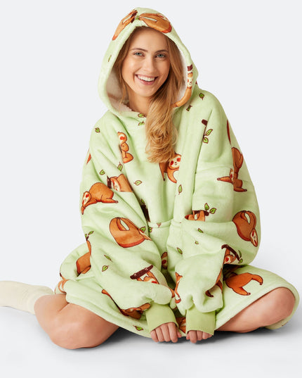 HappyHoodie Faultier für Erwachsene – Gemütliche Loungewear