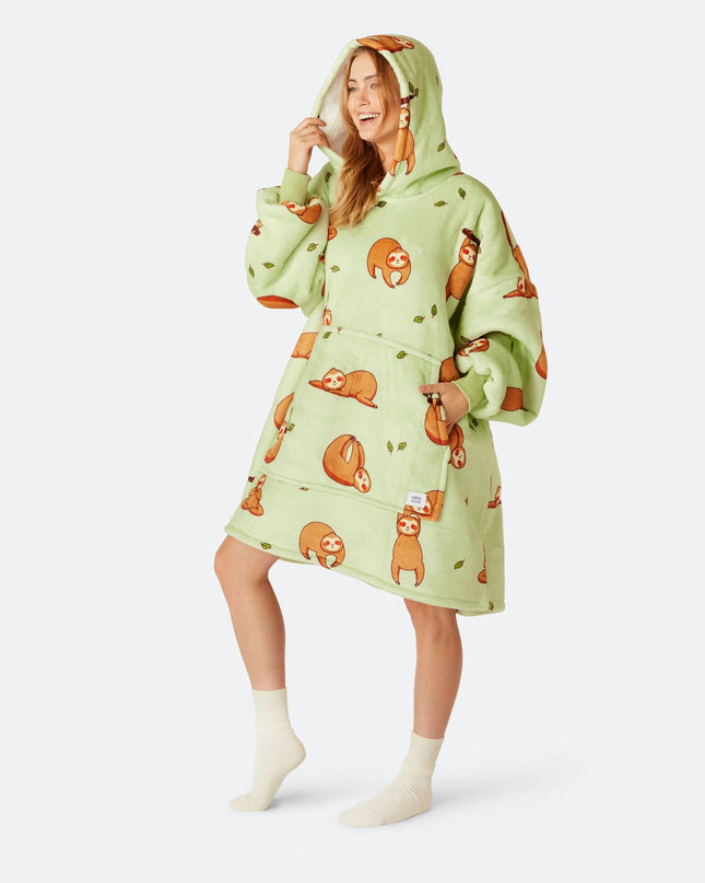 HappyHoodie Faultier für Erwachsene – Gemütliche Loungewear