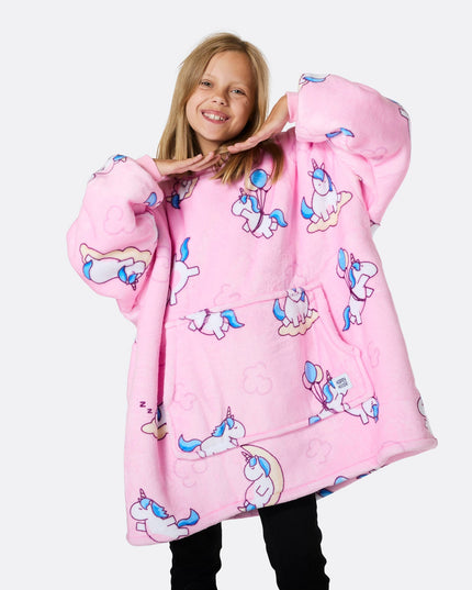 HappyHoodie mit Einhornmotiv für Kinder zum bequemen Entspannen