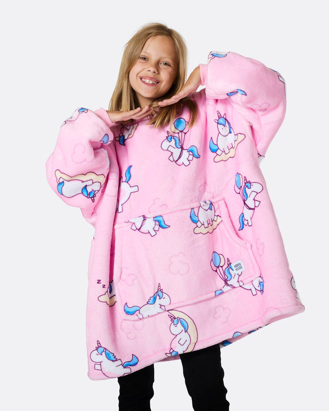 HappyHoodie mit Einhornmotiv für Kinder zum bequemen Entspannen