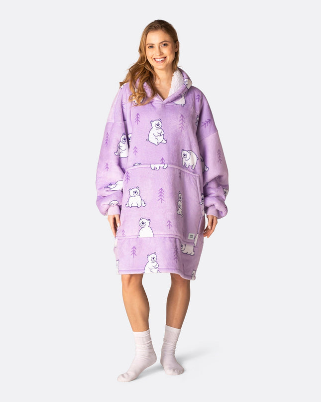 HappyHoodie Eisbär für gemütliche Loungewear