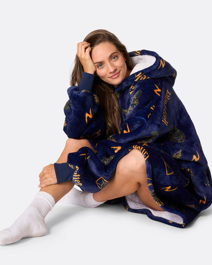 HappyHoodie Harry Potter Blau für Erwachsene - Gemütlicher Stil