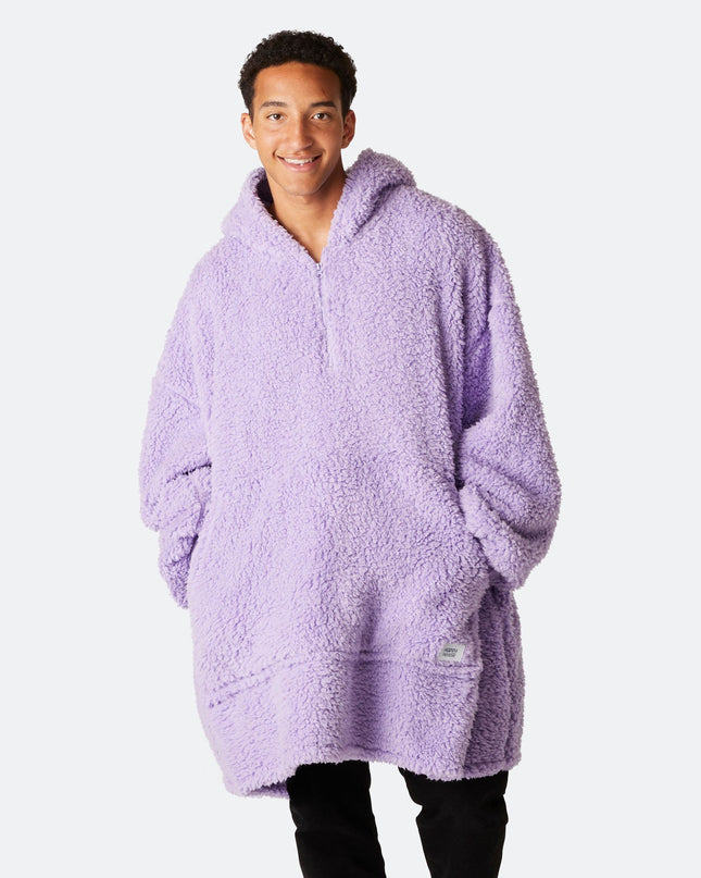 Lila Sherpa HappyHoodie