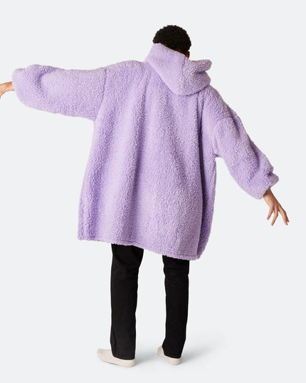 Purple Sherpa HappyHoodie