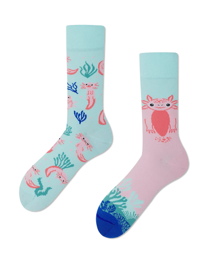 Viele Morgensocken – Axolotl-Abenteuer | Tags: Weihnachtssocken