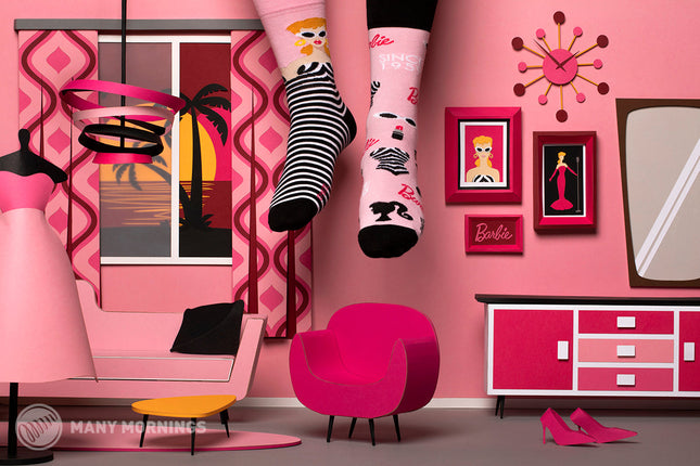 Many Mornings Zokni – Barbie 60. Jubiläums-Socken