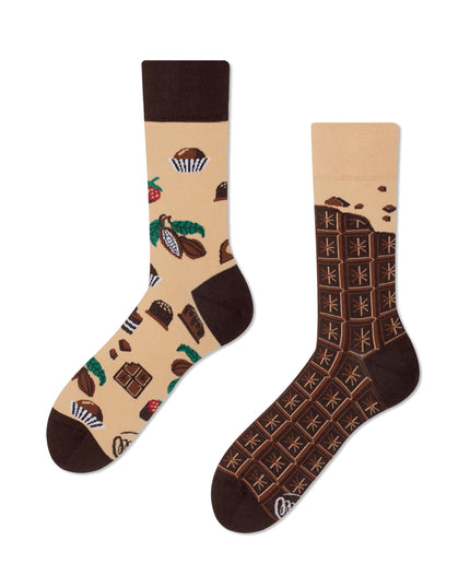 Chocolate Time Socks