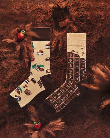 Chocolate Time Socks