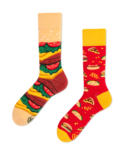 Many Mornings Zokni - Fast Foot Fun Socks for Adults and Kids